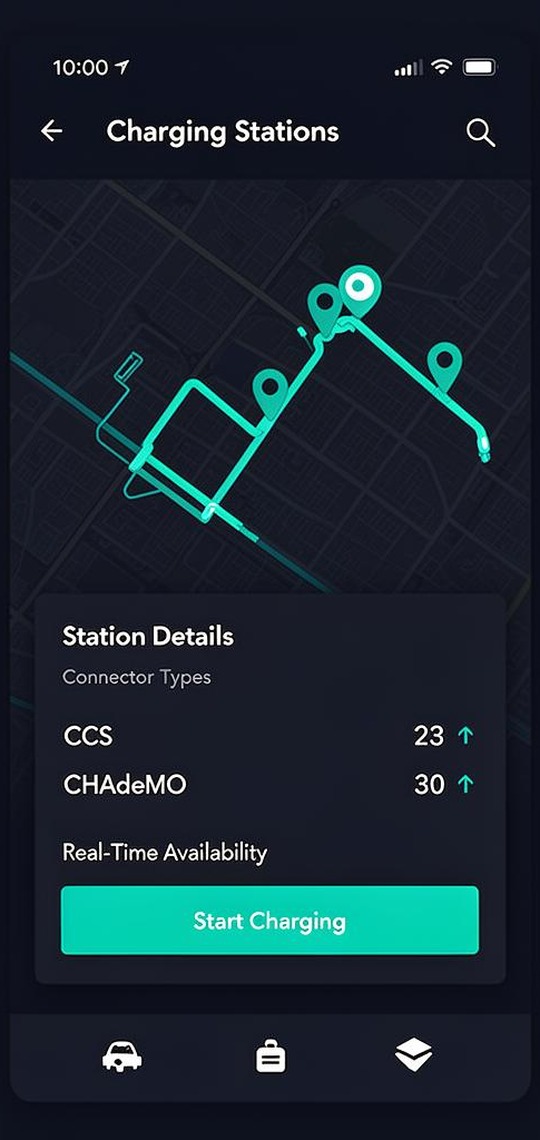 EV Charging App by Vishnu Prasad KP — app screenshot