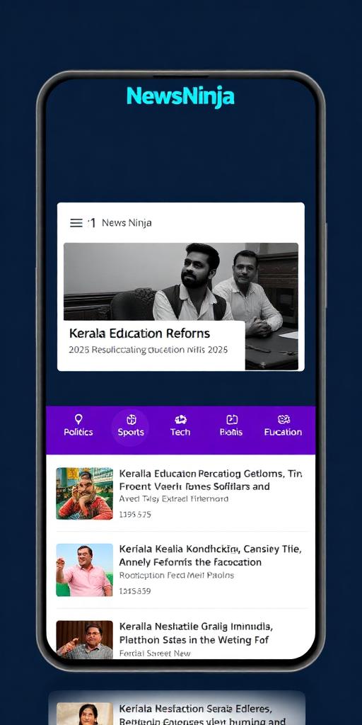 Manorama NewsNinja by Vishnu Prasad KP — app screenshot